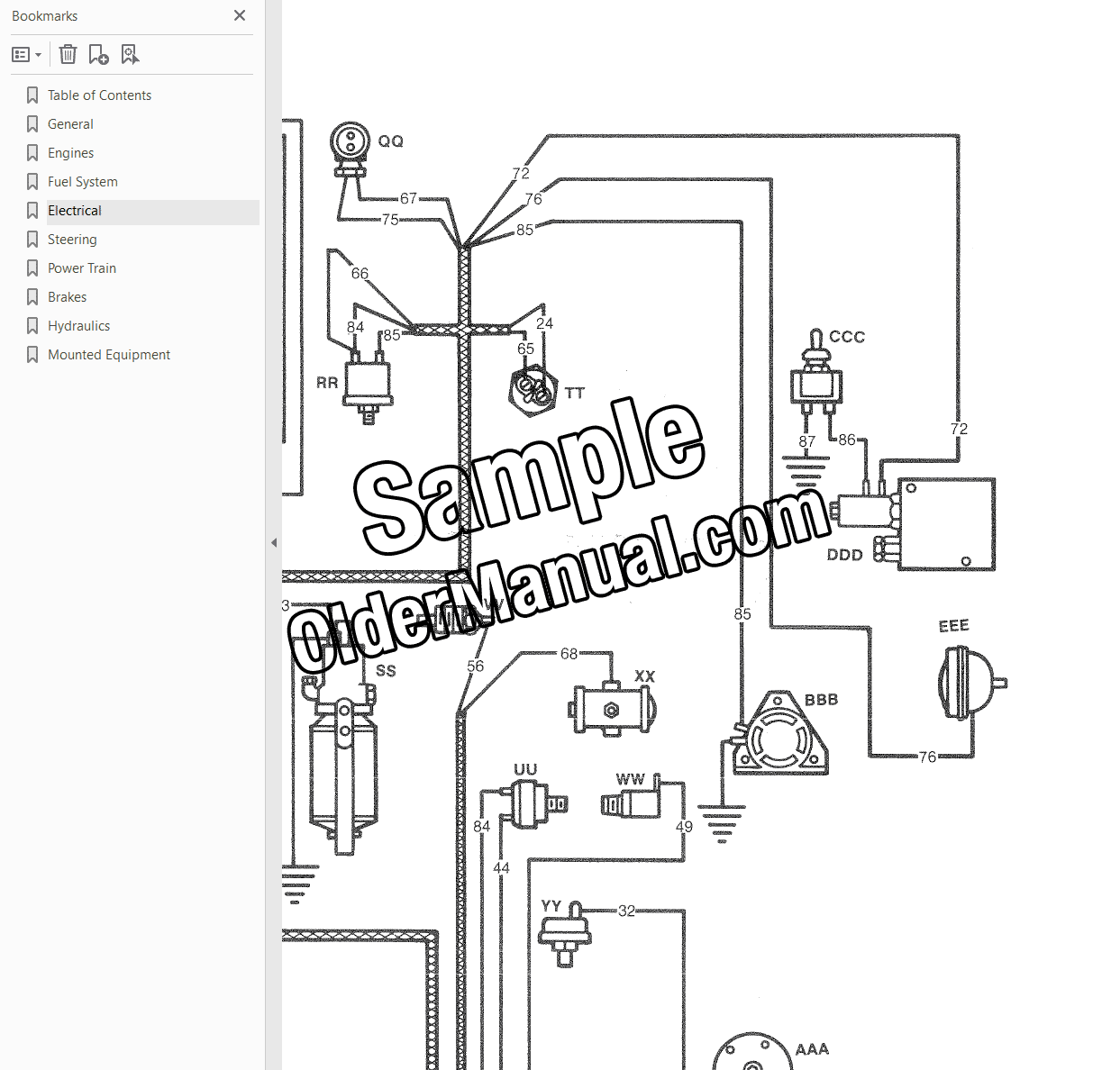 Case 680H Backhoe Service Manual - Image 4
