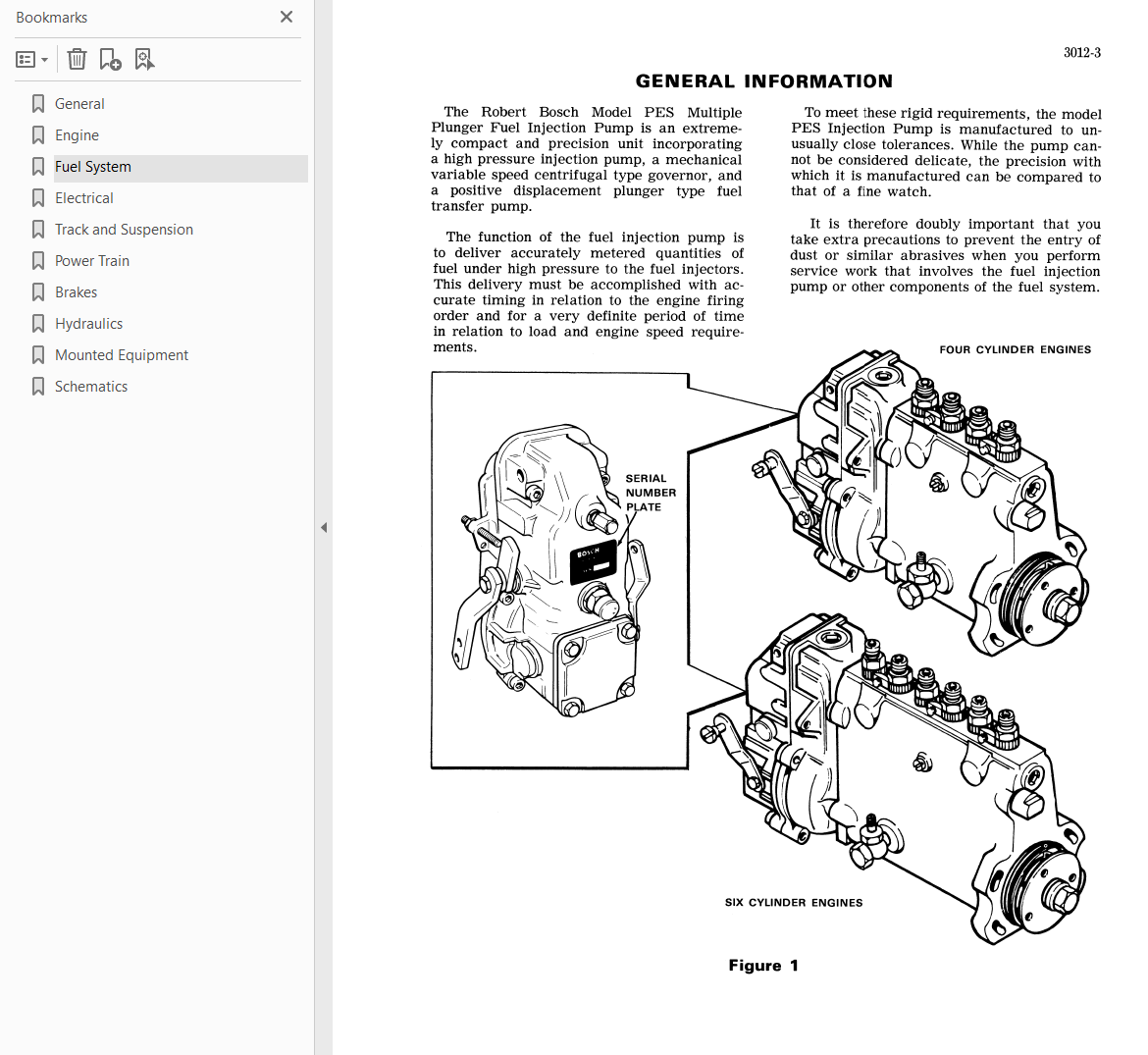 Case 1080, 1080B Excavator Service Manual - Image 2